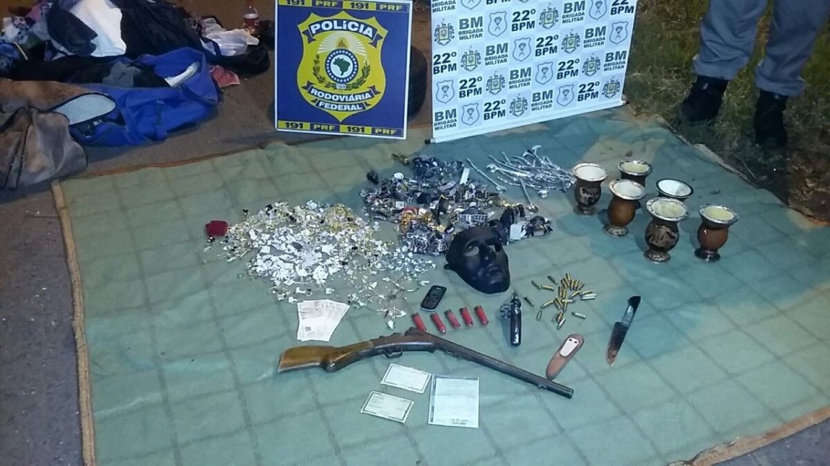 Polícia intercepta quadrilha na BR-386