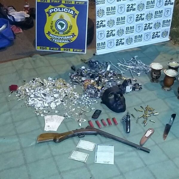 Polícia intercepta quadrilha na BR-386