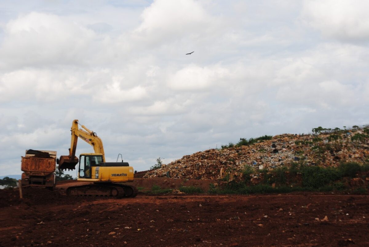 Aterro receberá 90 toneladas de lixo por dia