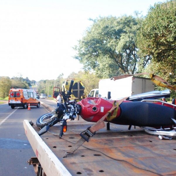 Motociclista morre no acesso a Cruzeiro