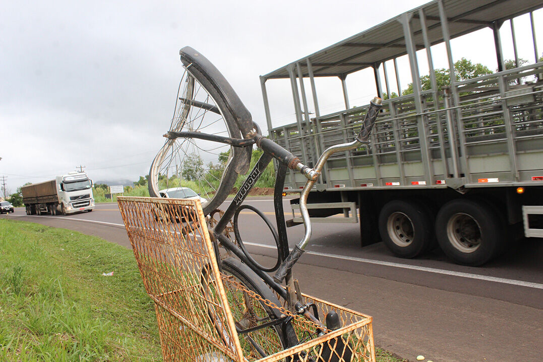 Ciclista morre na ERS-129