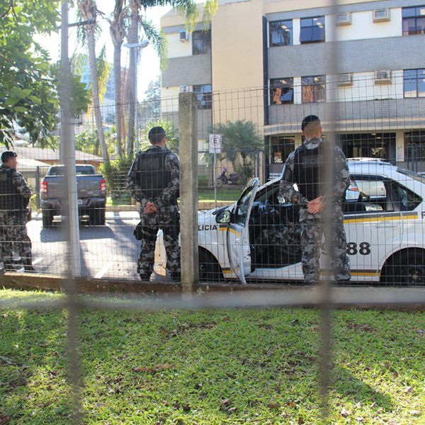 Segurança reforçada durante julgamento