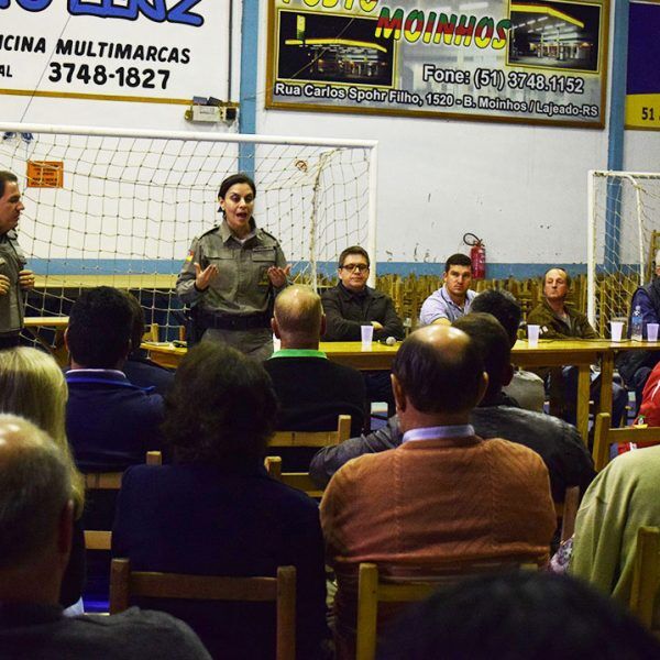 Comunidade reage contra a insegurança
