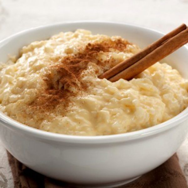Arroz-doce com leite condensado
