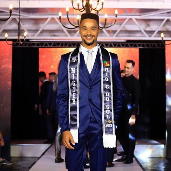Modelo de Taquari é o primeiro negro a conquistar o título de Mister RS