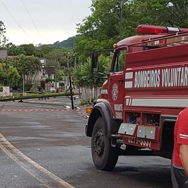 Bombeiros voluntários em risco