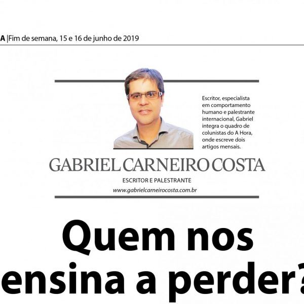 Quem nos  ensina a perder?