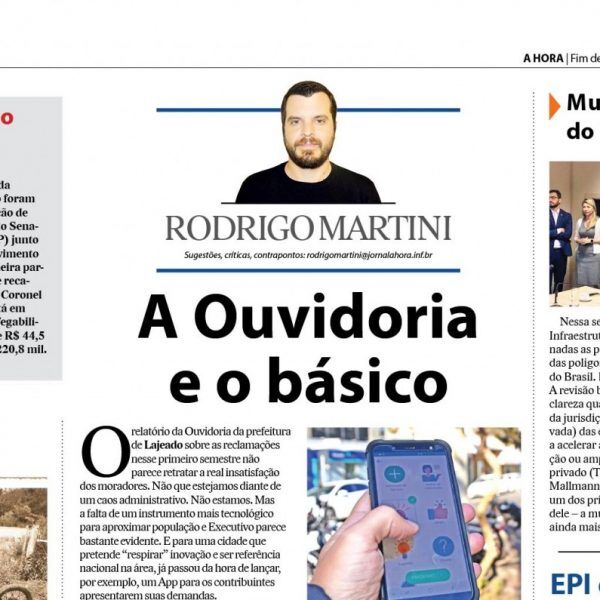 A Ouvidoria e o básico