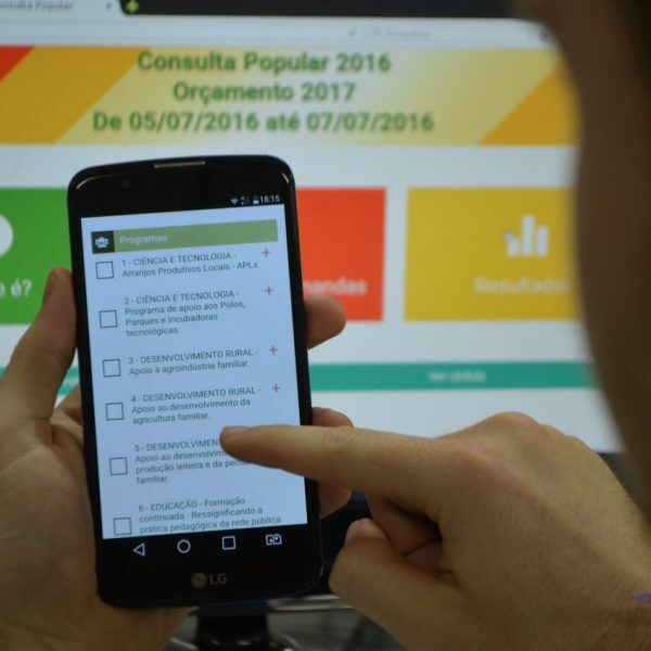 Cidadão ajuda a escolher prioridades do governo