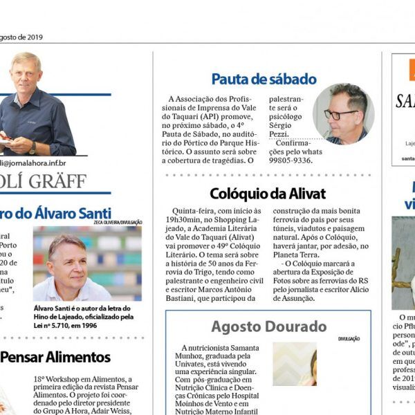 Sexto livro do Álvaro Santi