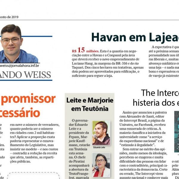 Debate promissor  e necessário