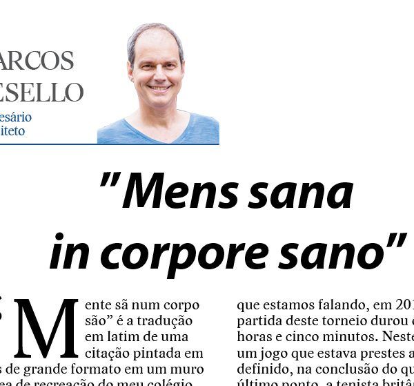 ”Mens sana  in corpore sano”