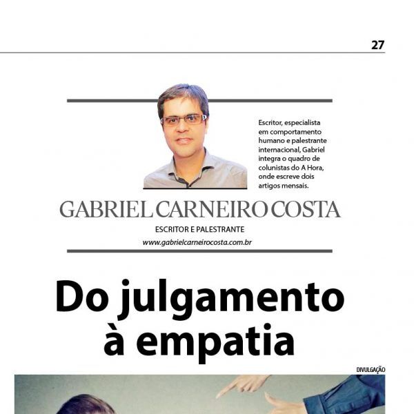 Do julgamento  à empatia