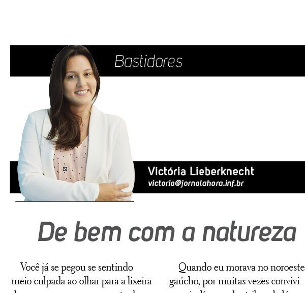 De bem com a natureza