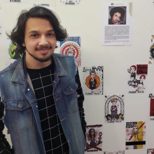 “Gosto de desenhar personagens da cultura pop”