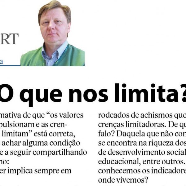 O que nos limita?