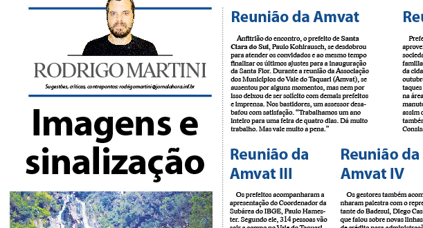 Imagens e sinalização