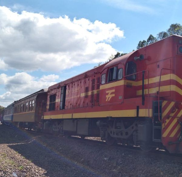 O trem voltou com tudo