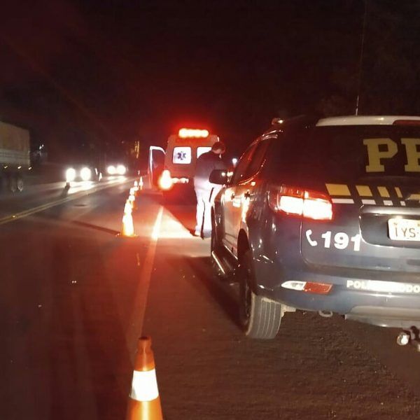 PRF atende acidente com morte em Fontoura Xavier