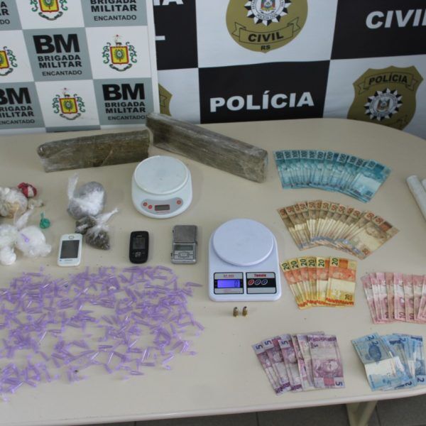Operação conjunta resulta em prisão de traficante
