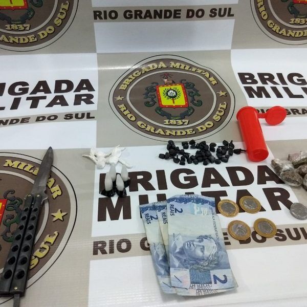 Indivíduo é preso por tráfico de entorpecentes