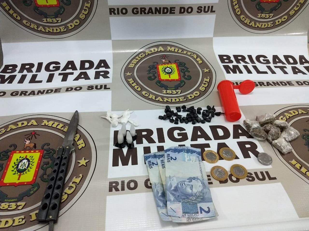 Indivíduo é preso por tráfico de entorpecentes