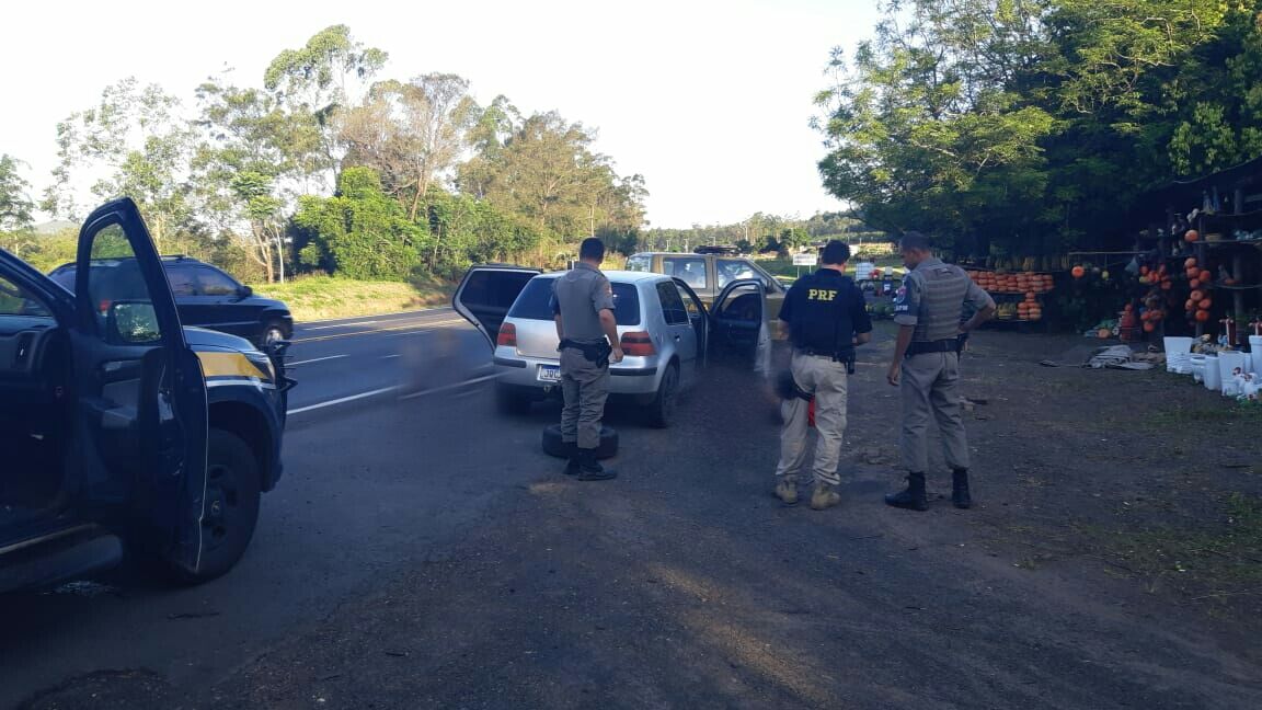 PRF prende homem com mandado de prisão por tráfico de entorpecentes