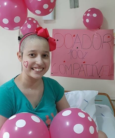 “O transplante é a única chance da cura de Jaqueline”, relata pai de jovem com leucemia