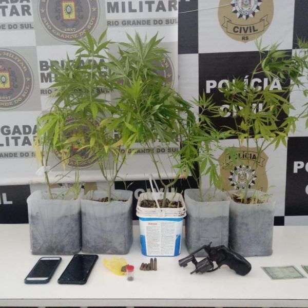 Individuo é preso em flagrante tráfico de drogas em Estrela