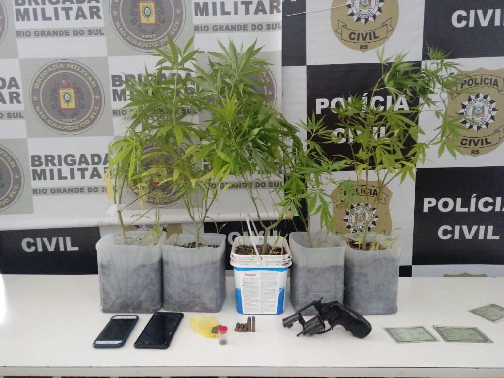 Individuo é preso em flagrante tráfico de drogas em Estrela