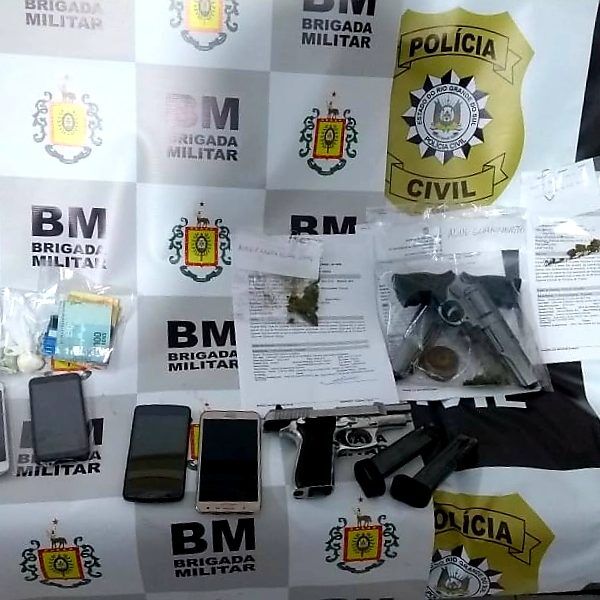 Três pessoas são presas em operação conjunta em Taquari
