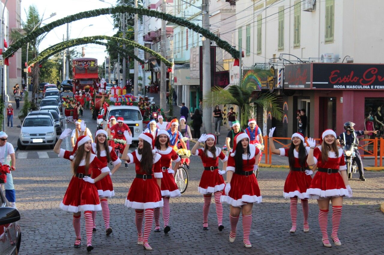 Desfiles de Natal iniciam neste sábado em Lajeado
