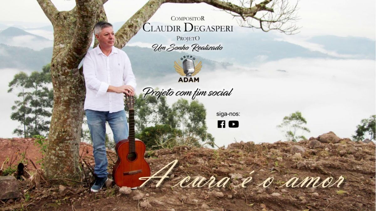 Empresário Claudir Degasperi realiza sonho e lança CD