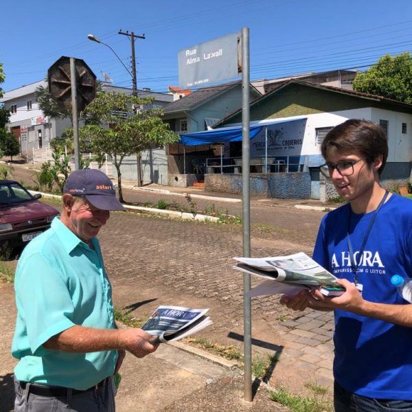 “Redação nas Ruas” abre 2020  e ouve demandas no Centenário