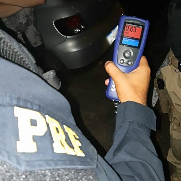 Polícia Rodoviária autua 18 motoristas por embriaguez ao volante