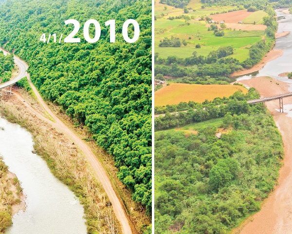 UMA DÉCADA DEPOIS: enchente ainda viva na memória