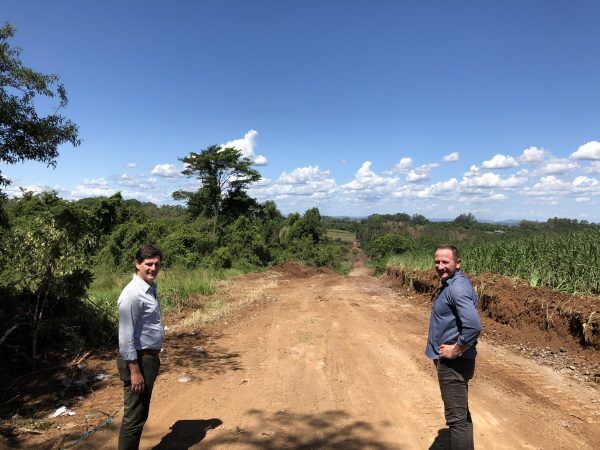 Avenida Benjamin Constant é prolongada até Santa Clara do Sul