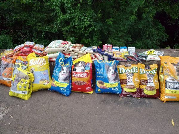 Encontro de turismo arrecada mais de 100 quilos de alimentos