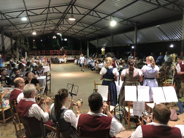 Sommerfest marcou despedida da Musikkapelle