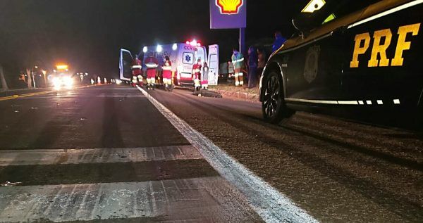 Homem morre atropelado na BR-386, em Fontoura Xavier