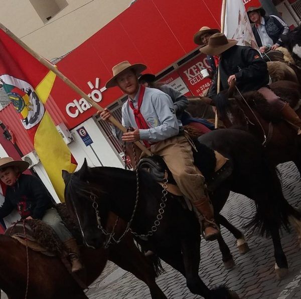“Estar no lombo do cavalo me traz uma sensação de liberdade”
