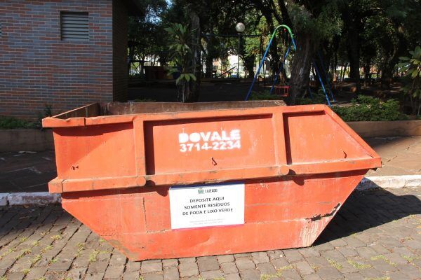 Bairros de Lajeado recebem depósito para lixo verde
