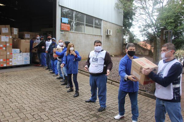JBS doa mais de 100 mil itens de proteção e sanitização para Lajeado