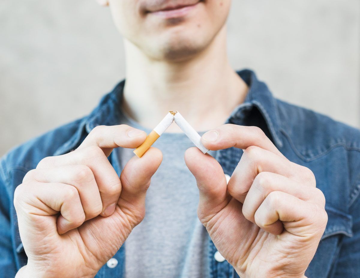 Viver bem é viver sem cigarro