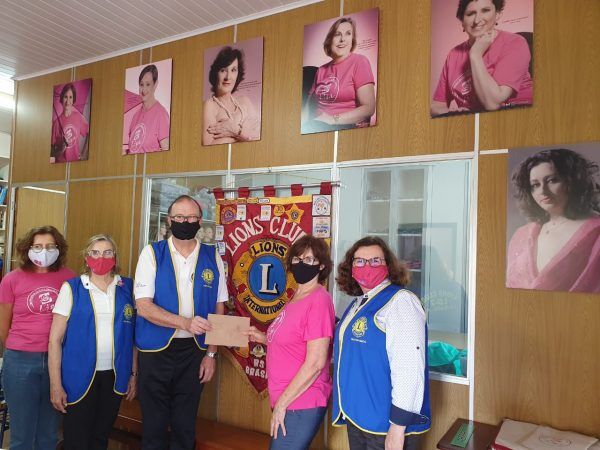 Lions Clube Lajeado repassa lucro de evento à Liga