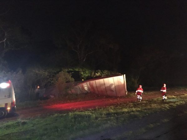 PRF atende acidente com óbito na BR-386 em São José do Herval