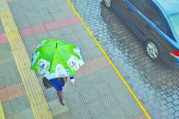 Chuva volta ao Vale nesta terça-feira