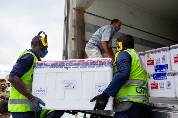 Vale recebe 9.650 doses da CoronaVac