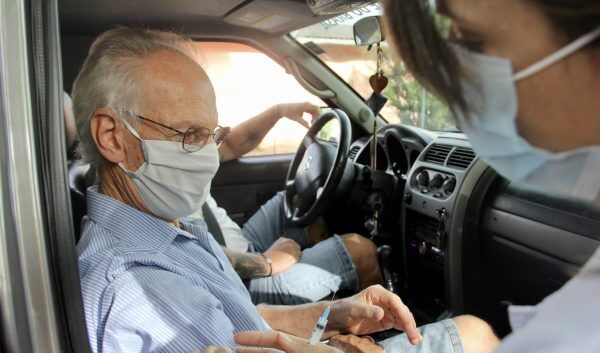 Iniciada a vacinação contra a Covid-19 de idosos com mais de 80 anos em Lajeado