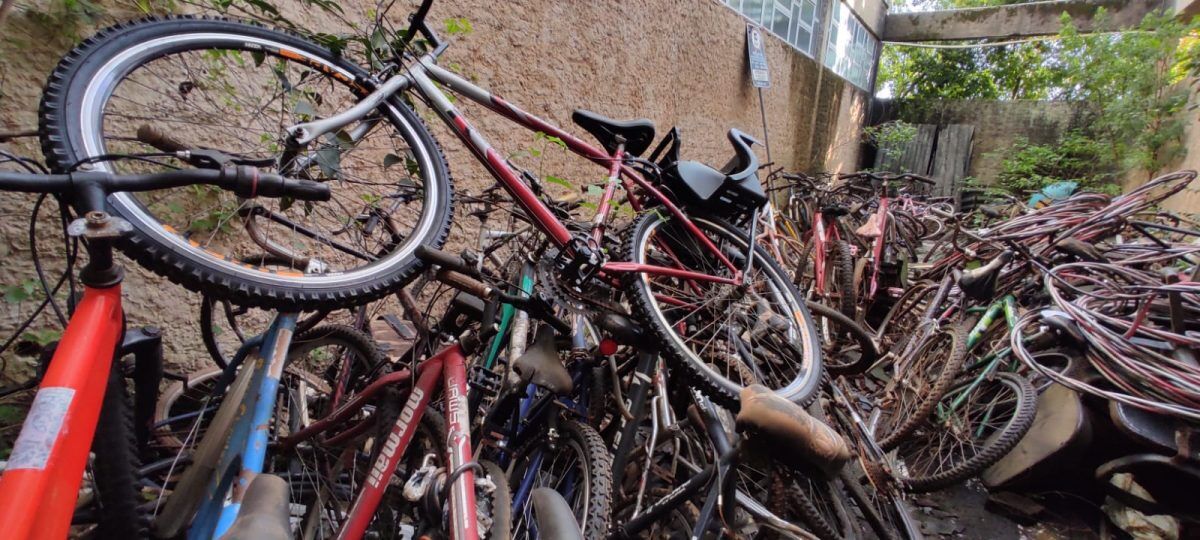 Bicicletas em delegacia de Cruzeiro do Sul serão destinadas ao Bike Solidária